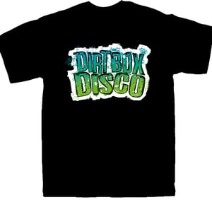 Image of Dirt Box Disco - Green/Blue 'Logo' - T-Shirt or Ladies Vest