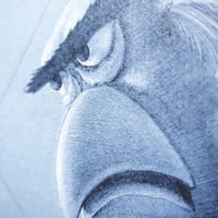 Image 1 of SAM THE EAGLE DRAWING STUDY
