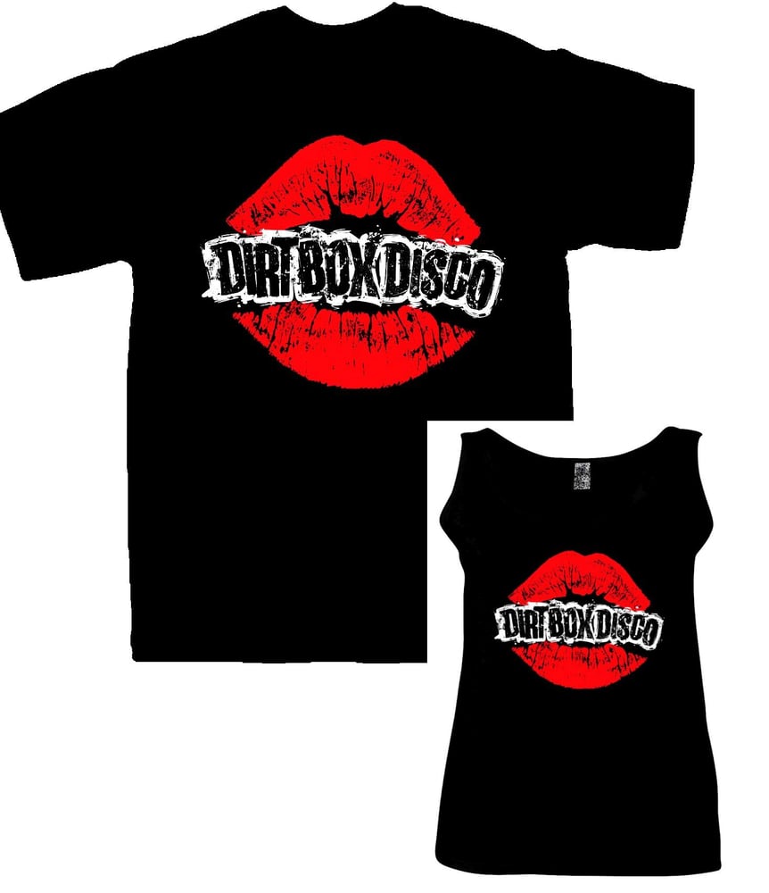 Image of Dirt Box Disco - LIPS - T-Shirt or Ladies Vest