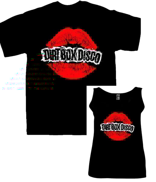 Image of Dirt Box Disco - LIPS - T-Shirt or Ladies Vest