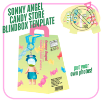  Sonny Angel Candy Store Blind Box Template