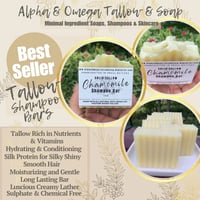 Image 10 of Solid Tallow Shampoo Bar / Hydrating & Nourishing Travel-Friendly Shampoo