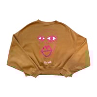 Image 1 of Sweat Crop Oversize Nike - Pink Face