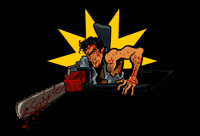 Image 2 of Evil Dead II Postcard