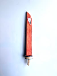 Image 7 of Weapons for Block’em Pop’em WoodBots (Recycled Skateboards)(Single)