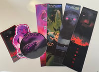 Invader Bookmark + Sticker pack