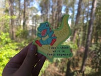 Image 2 of "Toto"dile Sticker - 4in.
