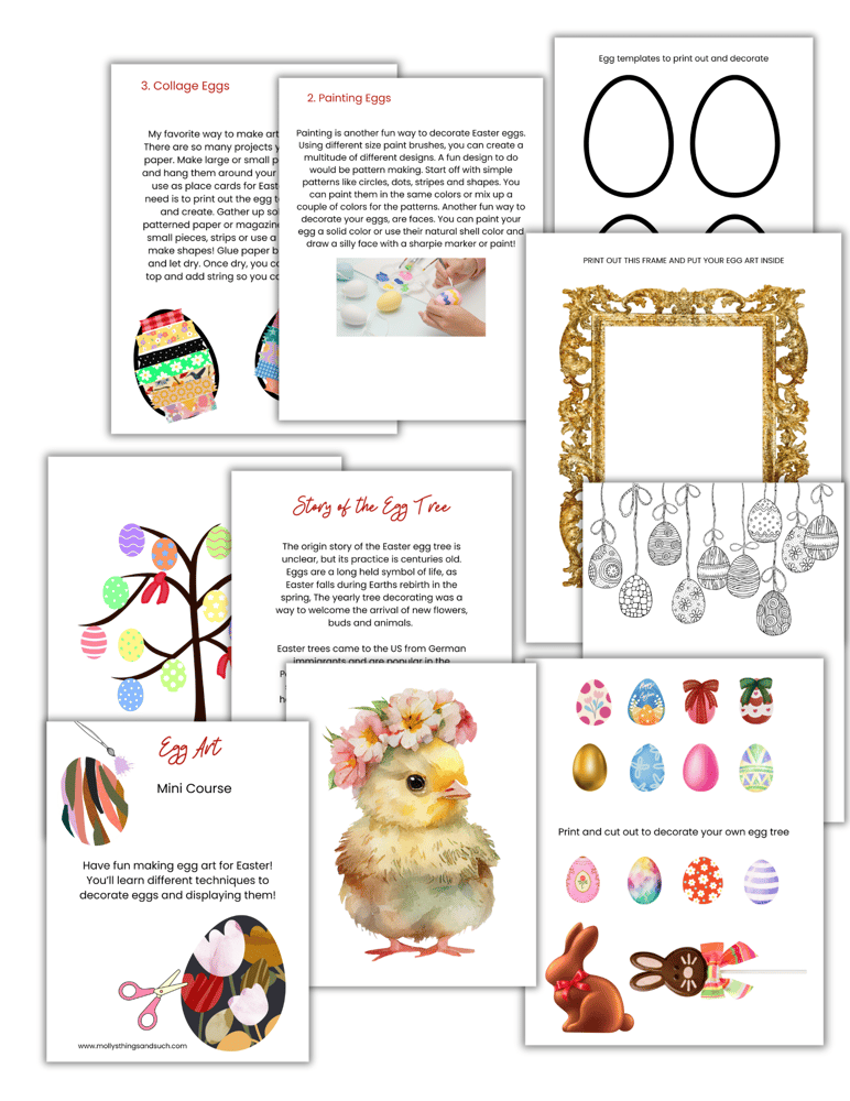 Image of Egg Art Mini Course