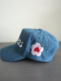 Image 2 of Everyday Flowers ( Blue Corduroy ) 