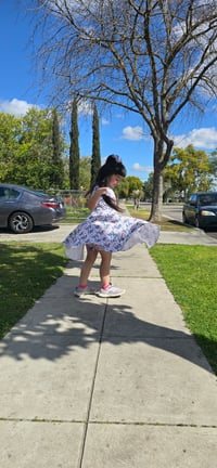Image 1 of Easter dress and bow 