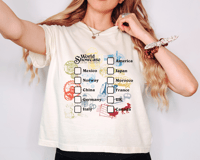 World Showcase Crop Boxy Tee