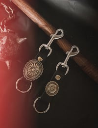 Image 1 of On Parole Keyholder (Silver)