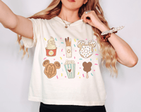 Happiest Snacks Crop Boxy Tee