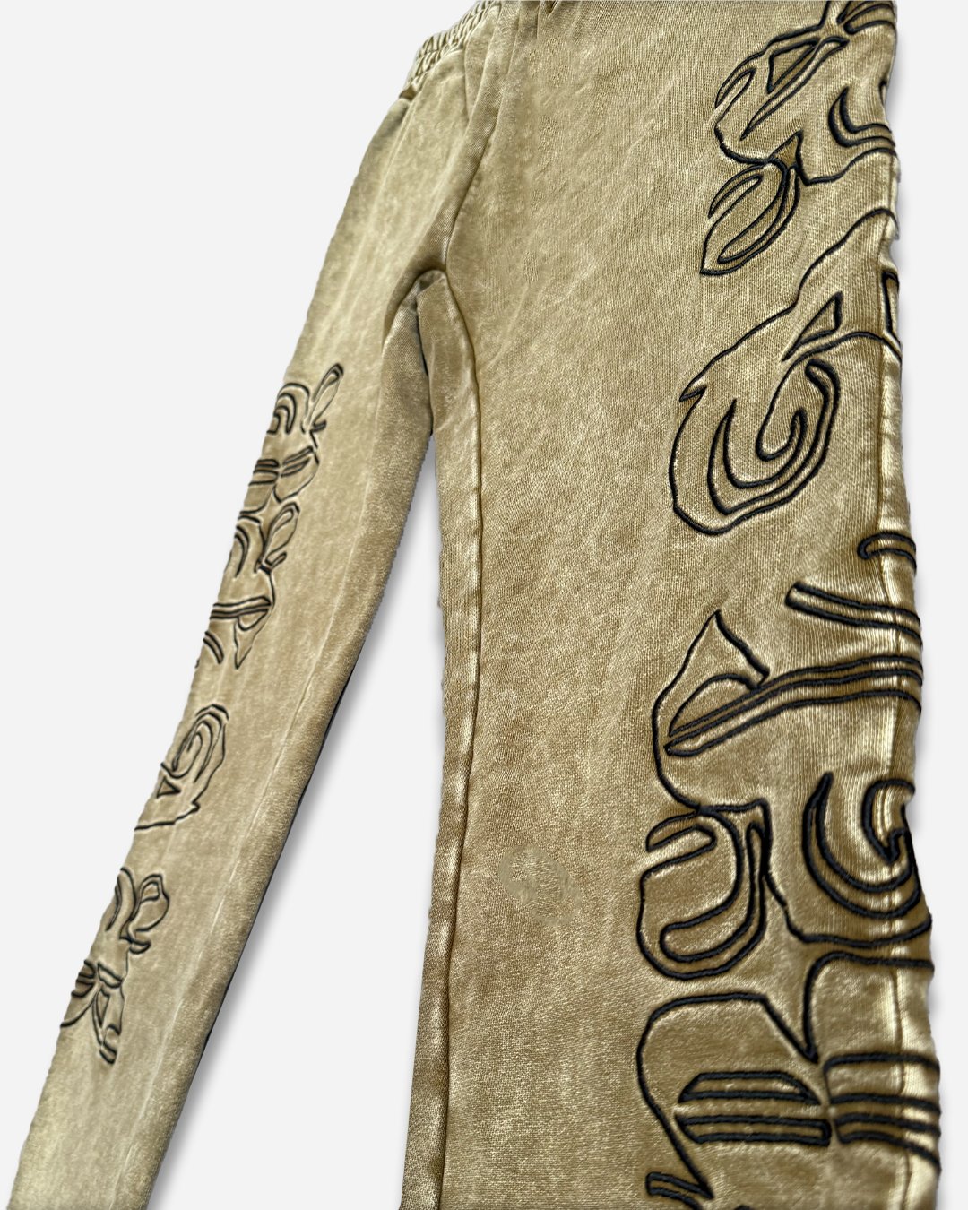 Image of The "BLAK Earth Tone" Washed Pants in Olive