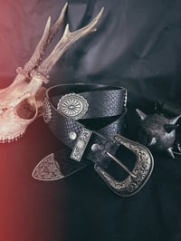 Image 3 of On Parole Belt (Silver)