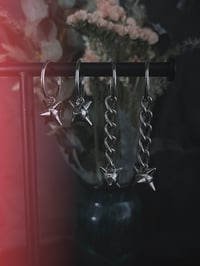 Flail Hoop Earrings