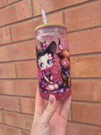 Image 3 of Custom snow globe tumbler 