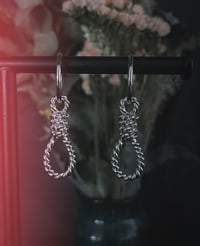 Noose Hoop Earrings