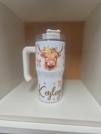 Image 1 of Highland cow - stanley style 25oz