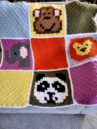 Image 1 of Crochet baby blanket