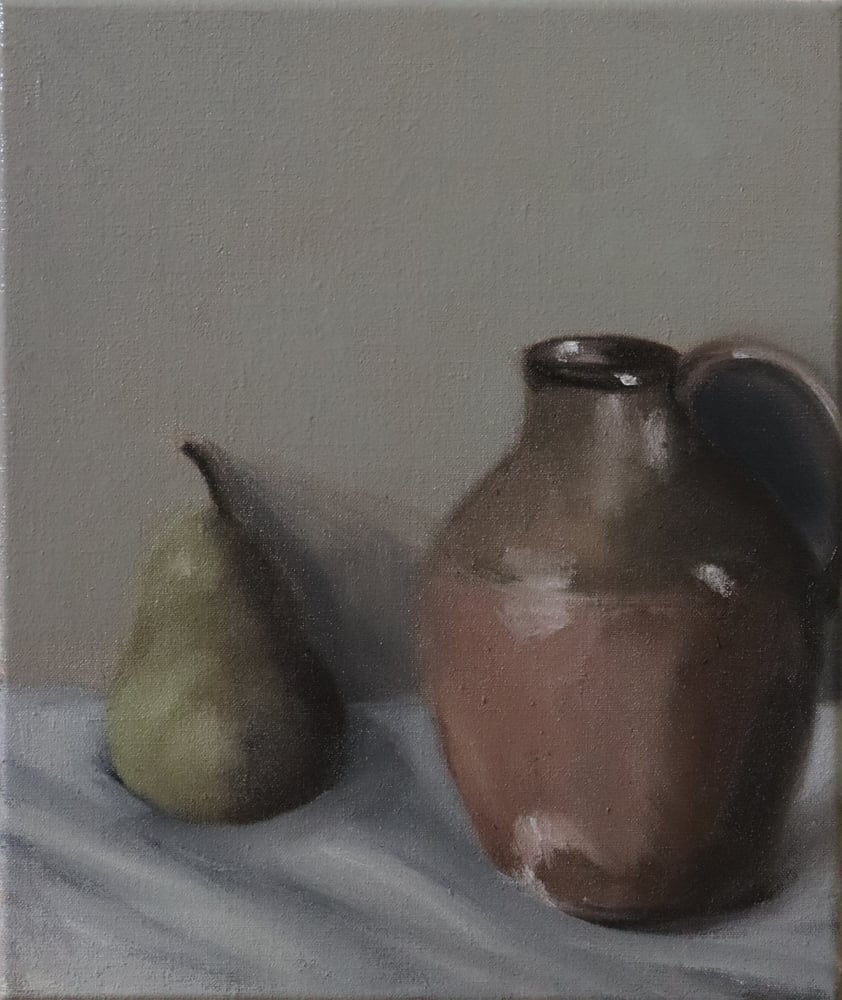 Image of Nature morte au pichet et à la poire