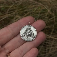 Image 1 of Made to order Three hares pendant