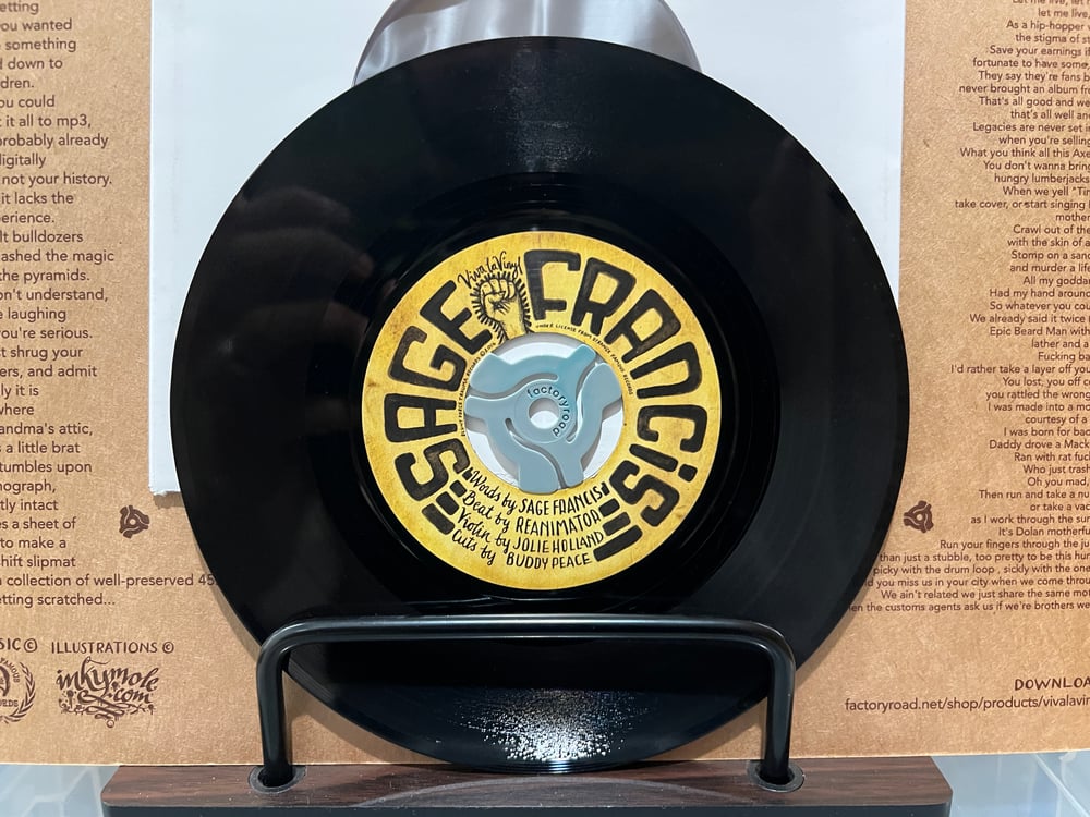 Sage Francis, Epic Beard Men – Viva La Vinyl  7"(2014)