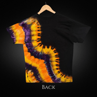 Image 2 of Reverse Tie Dye Adult (Lrg) Ice Dyed T-shirt