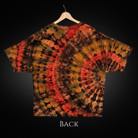 Image 2 of Ice Dyed SingleFanfold Pattern Adult (2XL) Unisex T-shirt
