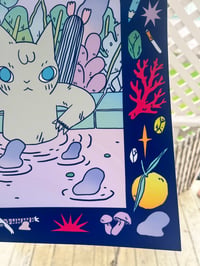 Image 6 of Cat in Water Poster