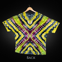 Image 2 of Ice Dyed Alien Tie Dye Adult (2XL) T-shirt
