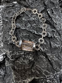 Image 1 of Handmade Champagne Topaz Sterling Silver Bracelet - Solara