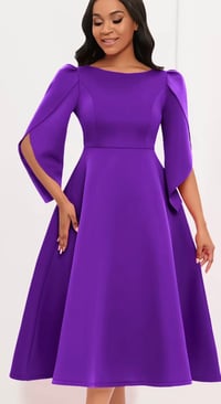 Image 3 of Ladies Elegant Fashion Swing Dress