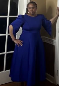 Image 2 of Ladies Elegant Fashion Swing Dress