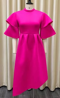 Image 2 of Double Layer Ruffle Sleeve