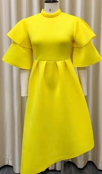 Image 3 of Double Layer Ruffle Sleeve