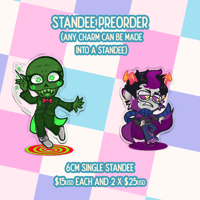 Image 2 of Homestuck charms and standees preorder (ends july 15)