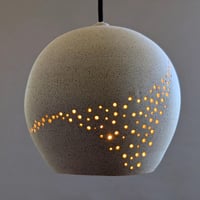 Image 1 of Round light with sparkle holes