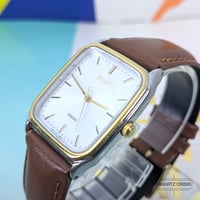Image 3 of 1995 Seiko Spirit 'Tank' Two-tone Quartz Dress Watch (5e31-5B50)