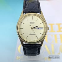 Image 2 of 1983 Seiko Chronos Quartz Gold Day-Date (8123-7080)