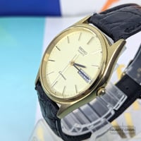 Image 3 of 1983 Seiko Chronos Quartz Gold Day-Date (8123-7080)