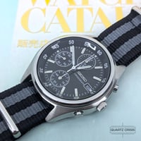 Image 1 of 2004 Seiko Black Dial Quartz Racing Chronograph (7T92-0CC0)