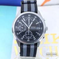 Image 3 of 2004 Seiko Black Dial Quartz Racing Chronograph (7T92-0CC0)