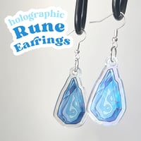 Image 1 of Acceleration Rune Earrings
