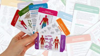 Image 3 of Anatomy Healthcare Reference Cards