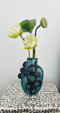 Image 1 of Canvas Art Vase Cover No.1