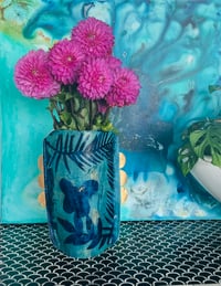 Image 1 of Canvas Art Vase Cover  No.3
