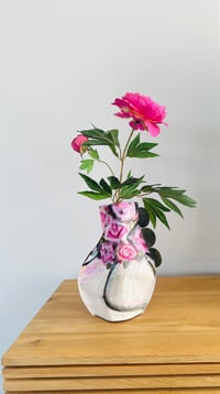 Image 1 of Canvas Art Vase Cover No.4