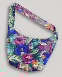 Sac Musette bouquet coloré