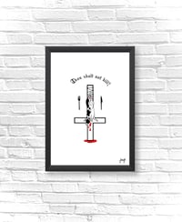 ART PRINT - Thou shalt not kill?